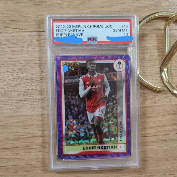[BUNJANG] 22-23 Topps Merlin Eddie Nketiah Limited Edition Arsenal PSA 10 Graded Soccer Card / 22-23탑스 멀린 15한정 아스날 에디 은케티아 psa10 등급축구카드