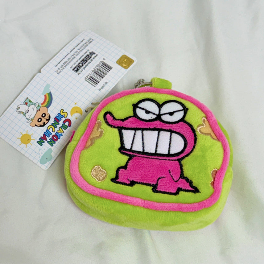 [BUNJANG] Crayon Shin-chan Waniyama-san Coin Pouch / [새상품] 짱구 와니야마상 동전지갑 파우치