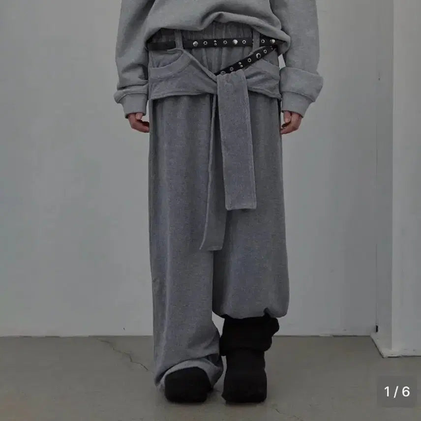 [BUNJANG] LCDCTM Tied Detail Jersey Training Pants / Lcdctm tied detail jersey pants