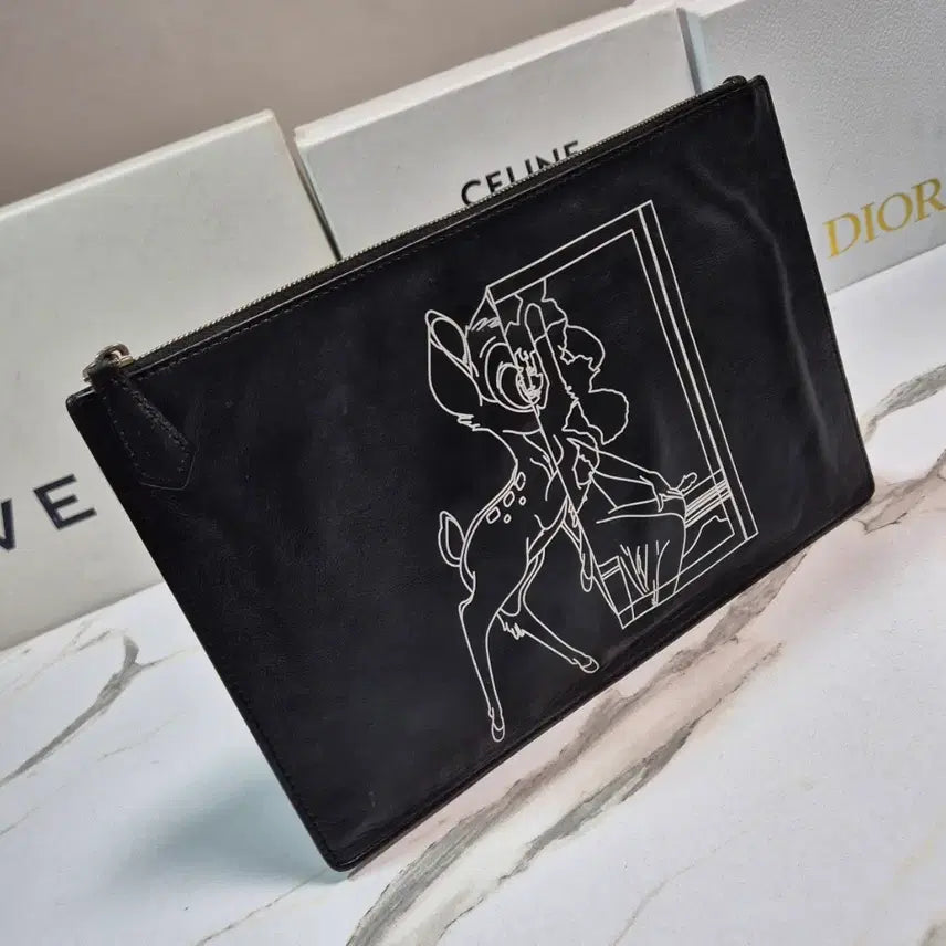 [BUNJANG] Givenchy Bambi Medium Pouch / (정품) 지방시 밤비 미듐 클러치백 파우치