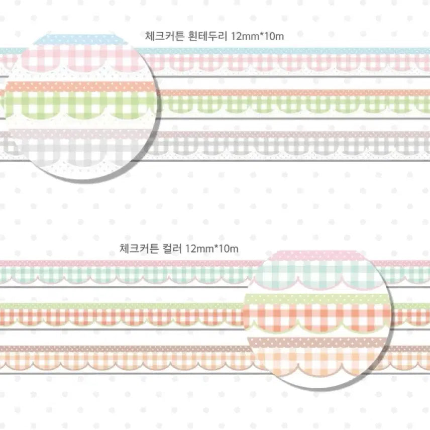 [BUNJANG] Porang Masking Tape Set (3 Types) / [포랑] 마테띵 3종