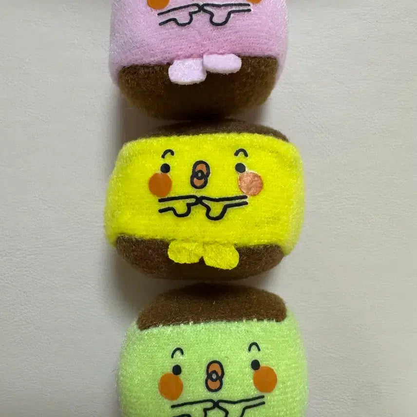[BUNJANG] Nagasaki Castella-kun Character Figure Keyring Bundle Set / 일괄) 고전 나가사키 카스테라군 인형 키링 세트
