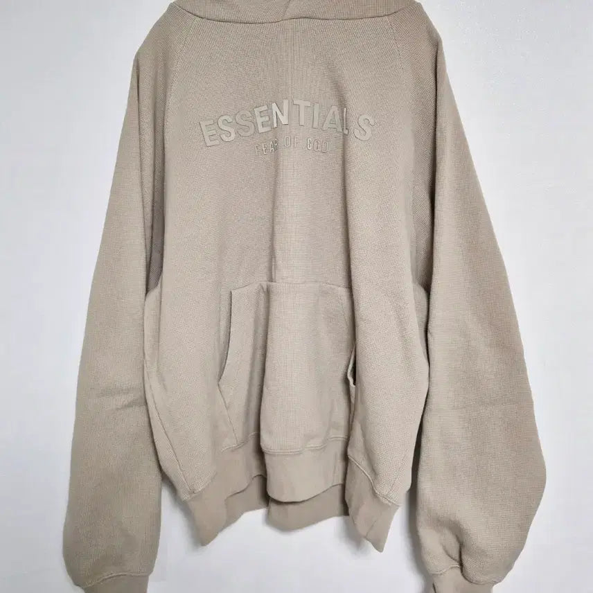 [BUNJANG] Fear of God Essentials Brown Fleece Oversized Hoodie XS / (정품) 피어오브갓 에센셜 골찌 브라운 플리스 오버핏 후드티 XS