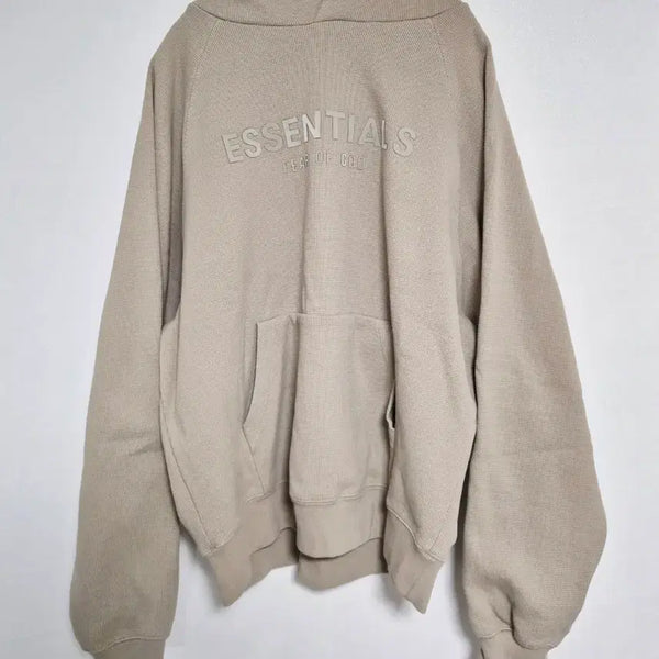 [BUNJANG] Fear of God Essentials Brown Fleece Oversized Hoodie XS / (정품) 피어오브갓 에센셜 골찌 브라운 플리스 오버핏 후드티 XS