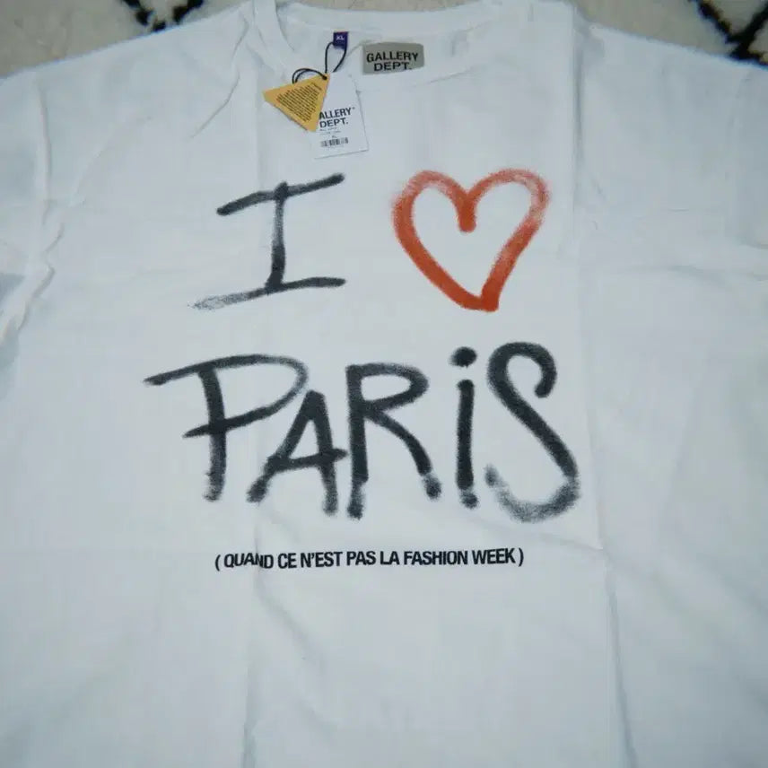 [BUNJANG] Gallery Dept Paris T-Shirt XL / Gallery Dept 갤뎁 파리 티셔츠 XL 레어