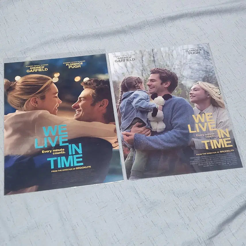 [BUNJANG] We Live in Time A3 Poster / 영화 '위리브인타임' CGV 굿즈 A3 포스터 +_+ 위 리브 인 타임