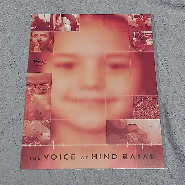 [BUNJANG] The Voice of Hind A3 Poster / 영화 '힌드의목소리' CGV 굿즈 A3 포스터 +_+ 힌드의 목소리