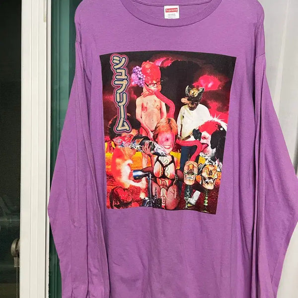 [BUNJANG] Supreme x Sekitani Long Sleeve T-shirt / 슈프림 x 세키타니 롱슬리브 m