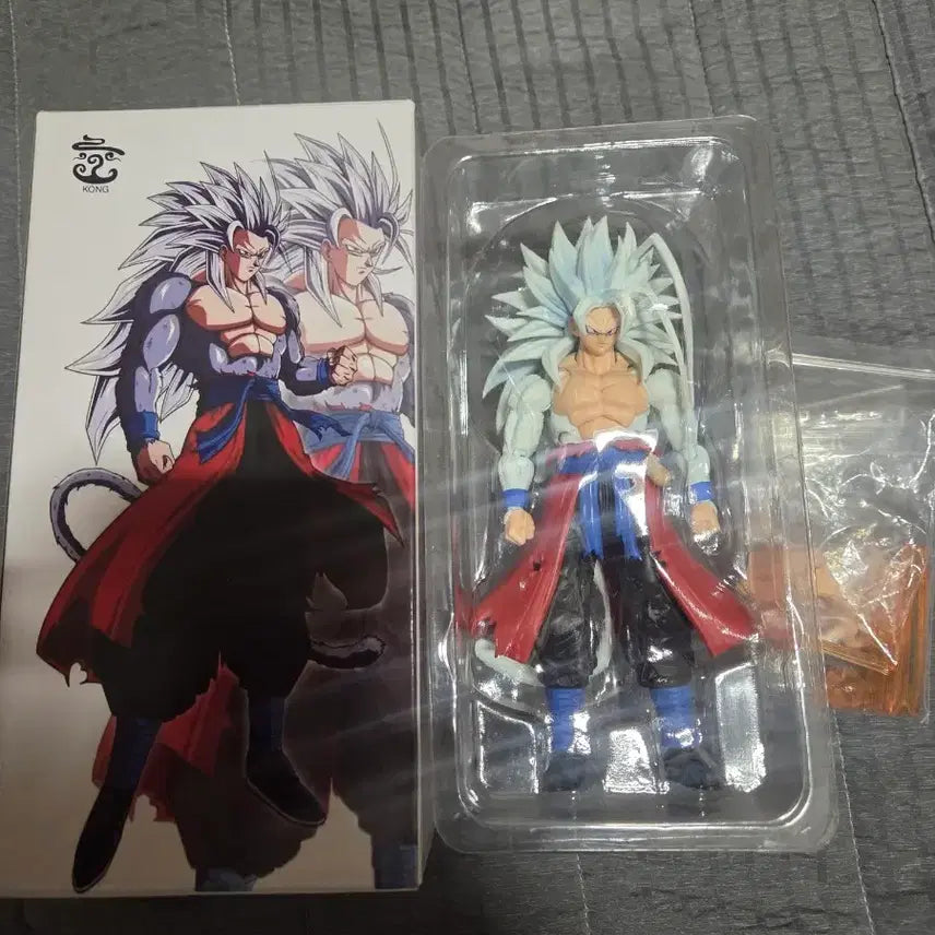 [BUNJANG] Kong Studio Dragon Ball Super Saiyan 5 Goku Action Figure / 콩스튜디오 드래곤볼 shf 초사이언5 손오공