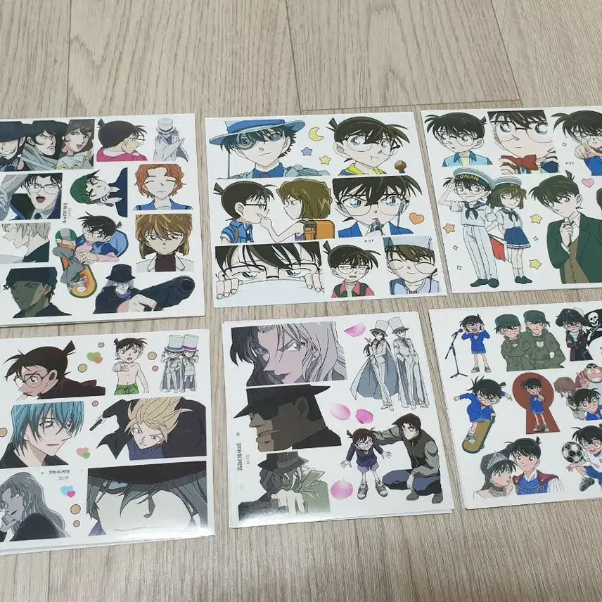 [BUNJANG] Detective Conan: The Movie Kaito Kid Stickers Bundle Set / 명탐정 코난 극장판 괴도키드 스티커 인스 인쇄소 스티커 다꾸 일괄