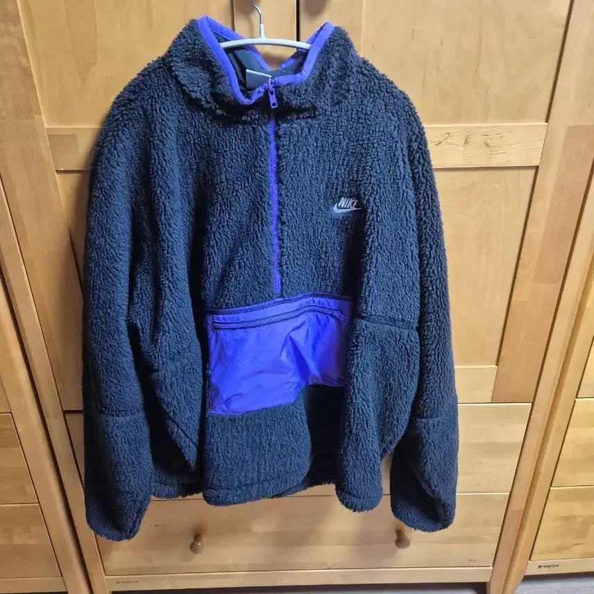 [BUNJANG] Nike Fleece Anorak Purple XXL (110) / 나이키 후리스 아노락 보라색 xxl(110)