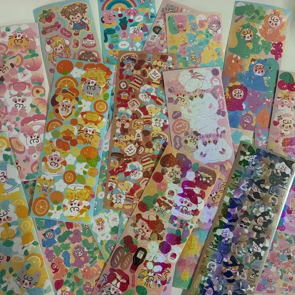 [BUNJANG] Booboo Boo Sticker Collection / [다꾸] 부부부 씰스티커 모음