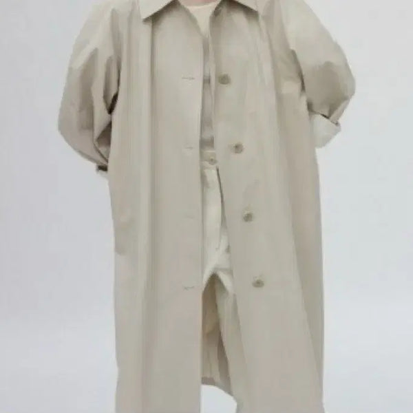 [BUNJANG] Nothing Written Balmacaan Trench Coat / 낫띵리튼 발마칸트렌치