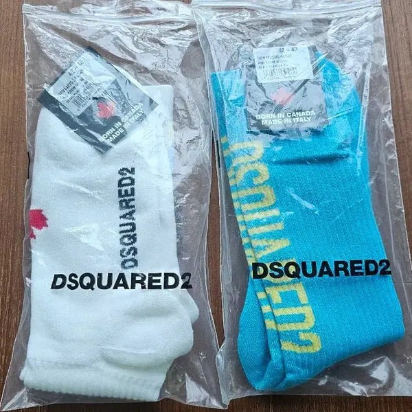 [BUNJANG] Dsquared2 Men's Socks 2-Set / 디스퀘어드2 양말 2세트