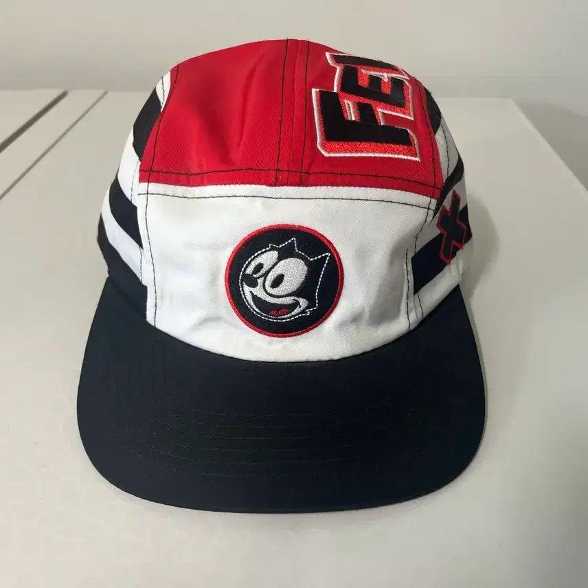 [BUNJANG] Joyrich Felix Embroidered Camp Cap / 조이리치 펠릭스 자수 캠프캡(코듀라 지갑 서비스)