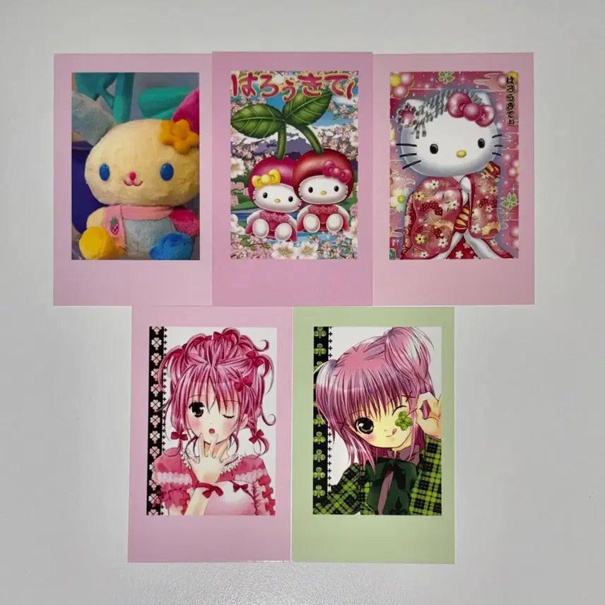 [BUNJANG] Character x Hello Kitty Sanrio Mini Postcard Bundle Set / 캐릭캐릭체인지 헬로키티 산리오 미니엽서 일괄판매