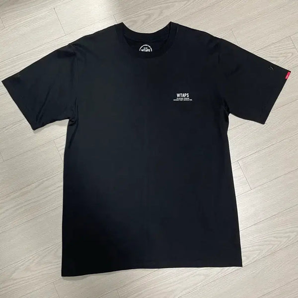 [BUNJANG] Wtaps Short Sleeve T-shirt Black Size 3 / 더블탭스 wtaps 반팔 티셔츠 3
