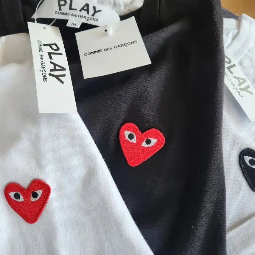 [BUNJANG] Comme des Garçons Long Sleeve T-Shirt / 꼼데 롱슬리브 새상품