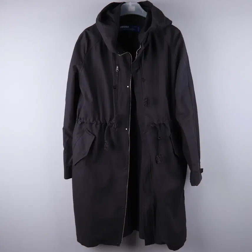 [BUNJANG] INVISIBLE Black Fishtail Parka (L) / INVISIBLE 인비저블 CT 피쉬테일 파카 블랙 (L)