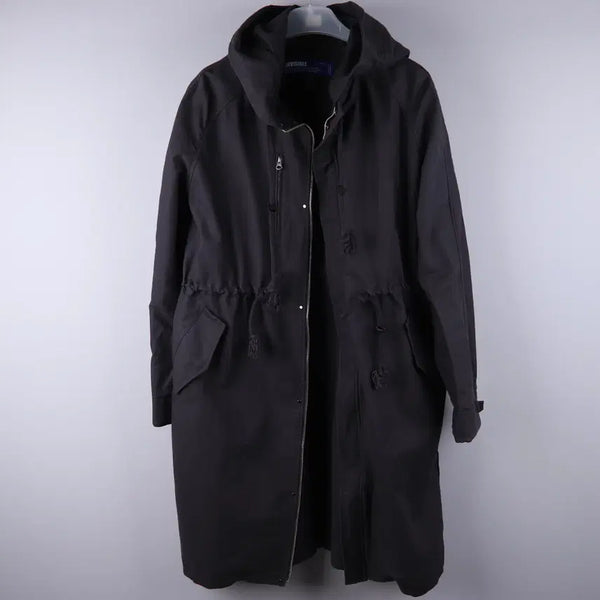 [BUNJANG] INVISIBLE Black Fishtail Parka (L) / INVISIBLE 인비저블 CT 피쉬테일 파카 블랙 (L)
