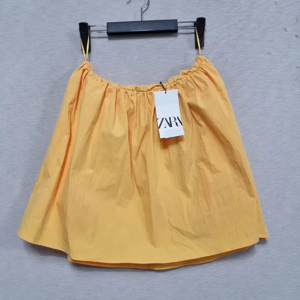 [BUNJANG] Zara Tube Top Yellow Women's Size S / ㅡ새상품 자라 튜브탑 여S ㅡ0423