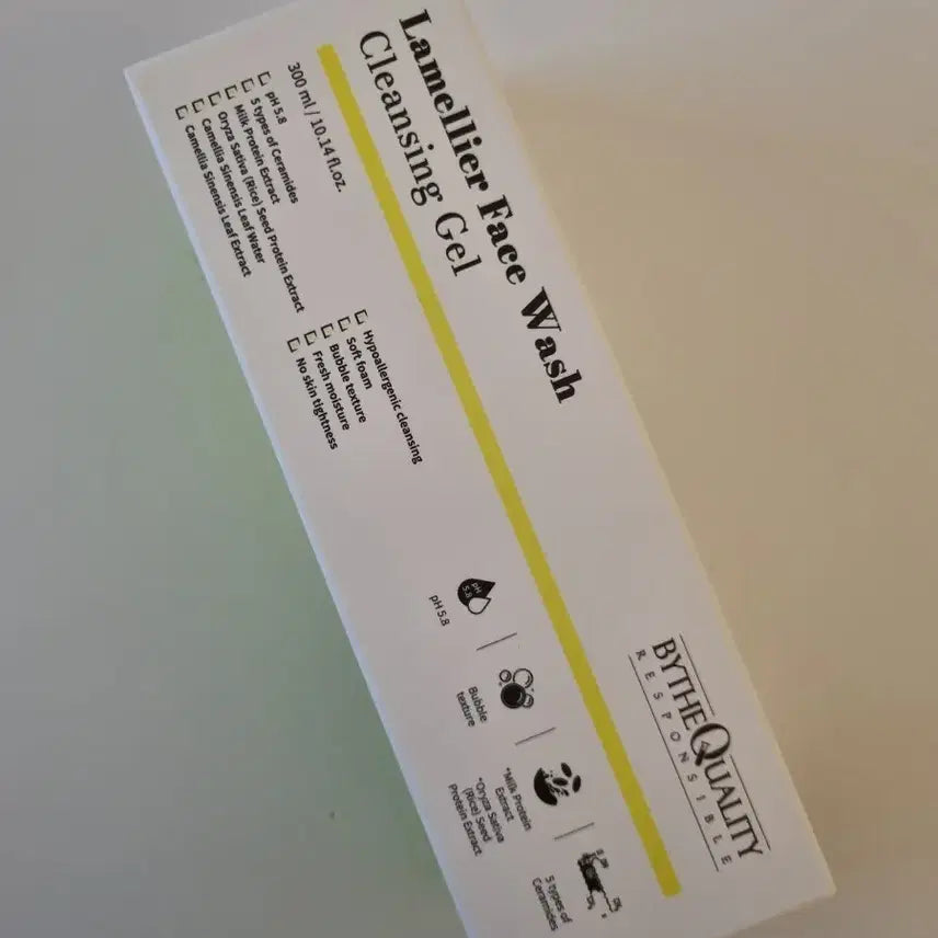 [BUNJANG] By The Quality Ramellier Face Wash 300ml / 바이더퀄리티 라몔리어 페이스워시