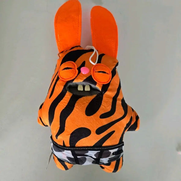 [BUNJANG] Fuggler Orange Striped Plush Toy / 퍼글러 인형