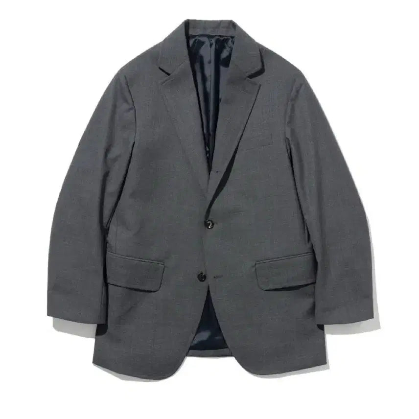 [BUNJANG] Reinects Brownossi Wool Color Cut Blazer Grey / [3] 리넥츠 브라운오씨 울 색 컷 블레이저 그레이