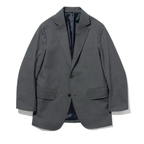 [BUNJANG] Reinects Brownossi Wool Color Cut Blazer Grey / [3] 리넥츠 브라운오씨 울 색 컷 블레이저 그레이