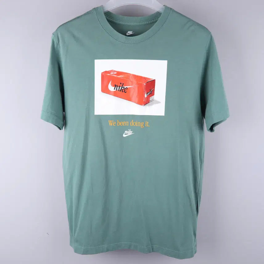 [BUNJANG] Nike Sportswear Box Printing T-Shirt (L) / 나이키 스포츠웨어 박스 프린팅 반팔티 (L)