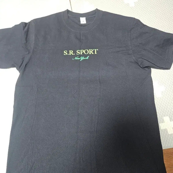 [BUNJANG] Sporty & Rich Short Sleeve T-Shirt / 스포티앤리치 반팔티셔츠