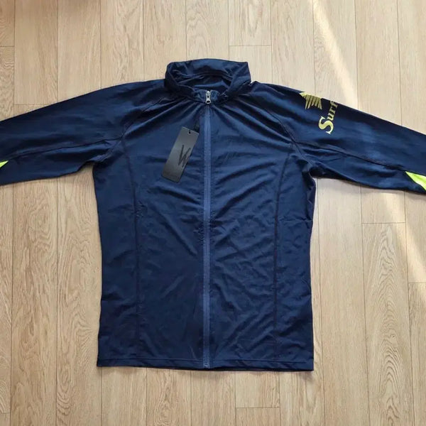 [BUNJANG] Wellspring Surfman Blue Zip-up Jacket Size 100 / 미사용 웰스프링 서프맨 청색 집업 100사이즈 (줄자사진 참고하시길요)