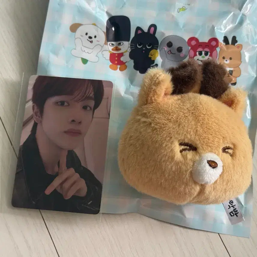[BUNJANG] RIIZE Wonbin Wonderland Smiling Urackbam Seongchan Keyring / 상하이 팝업 라이즈 원더랜드 웃는 우락밤 성찬 키링