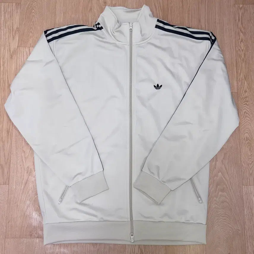 [BUNJANG] Adidas BB Track Top IZ4922 - Ivory Beige / Indigo / 아디다스 BB 트랙탑 M 아이보리 베이지:인디고 / IZ4922