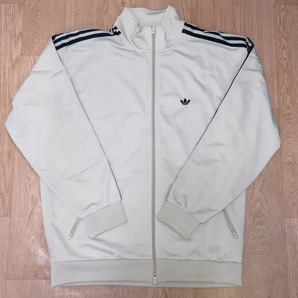 [BUNJANG] Adidas BB Track Top IZ4922 - Ivory Beige / Indigo / 아디다스 BB 트랙탑 M 아이보리 베이지:인디고 / IZ4922