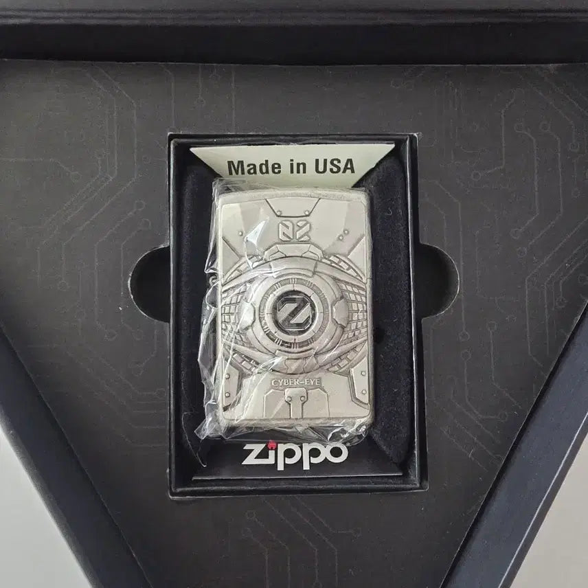 [BUNJANG] Zippo Cyber Eyes Z Lighter / (특가)zippo 지포 미래도시를 통제하는 사이버 아이즈 Z