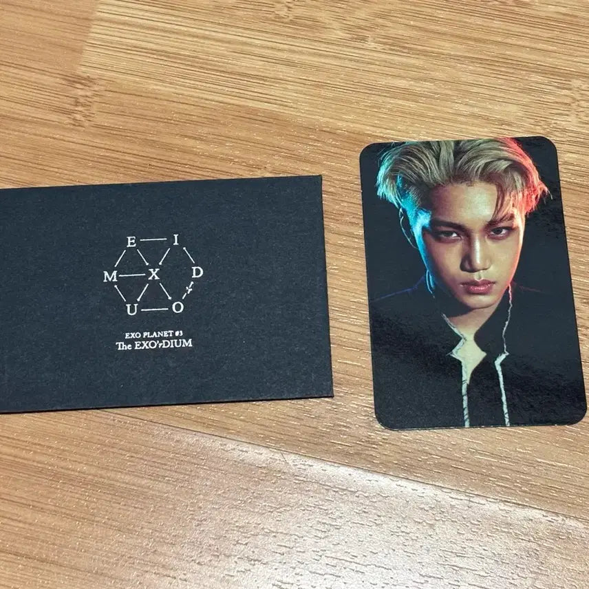[BUNJANG] EXO EXO'rDIUM Kai Photocard / 엑소 exo 엑소디움 카이 포카