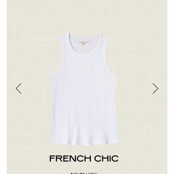 [BUNJANG] Newcheapchic French Chic Tank Top / Newcheapchic french chic Tank Top