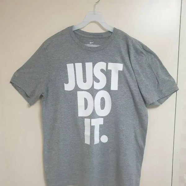 [BUNJANG] Nike Just Do It T-Shirt - Gray (M) / 나이키 그레이 JUST DO IT 반팔티 M