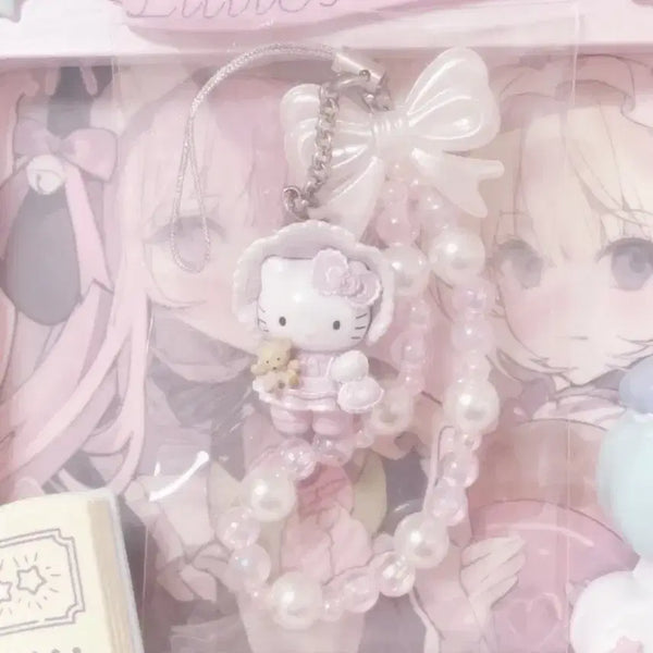 [BUNJANG] Takemoto Nobara x Hello Kitty Lolita Kitty Strap / 다케모토 노바라 키티 로리타 키티 스트랩