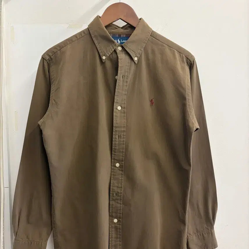 [BUNJANG] Polo Ralph Lauren Brown Shirt / N289. 폴로 브라운 셔츠