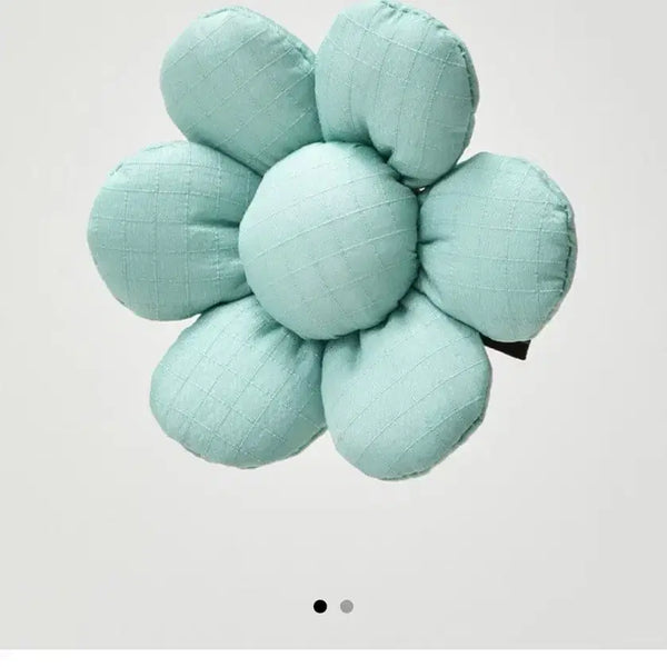[BUNJANG] Kole Flower Stick On Mint Cushion / 꼴레 플라워 스티콘 허브 민트 쿠션