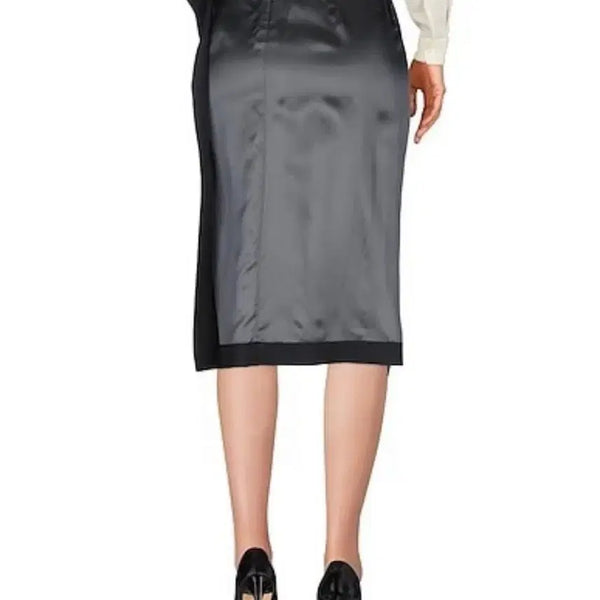 [BUNJANG] Maison Margiela Satin Unbalanced Panel Midi Skirt / 메종마르지엘라 새틴 언발란스 패널 미디 스커트