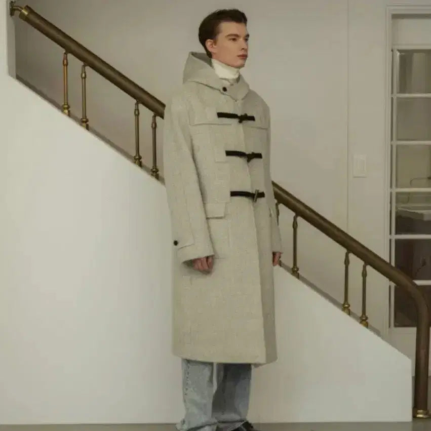 [BUNJANG] STU LLUD Duffle Coat - Size S / stu llud 더플코트 S사이즈 팝니다.