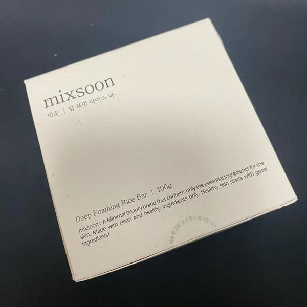 [BUNJANG] Mixsoon Deep Foaming Rice Bar 100g Cleanser / 믹순 딥 포밍 라이스 바 100g 클렌저 클렌징 비누
