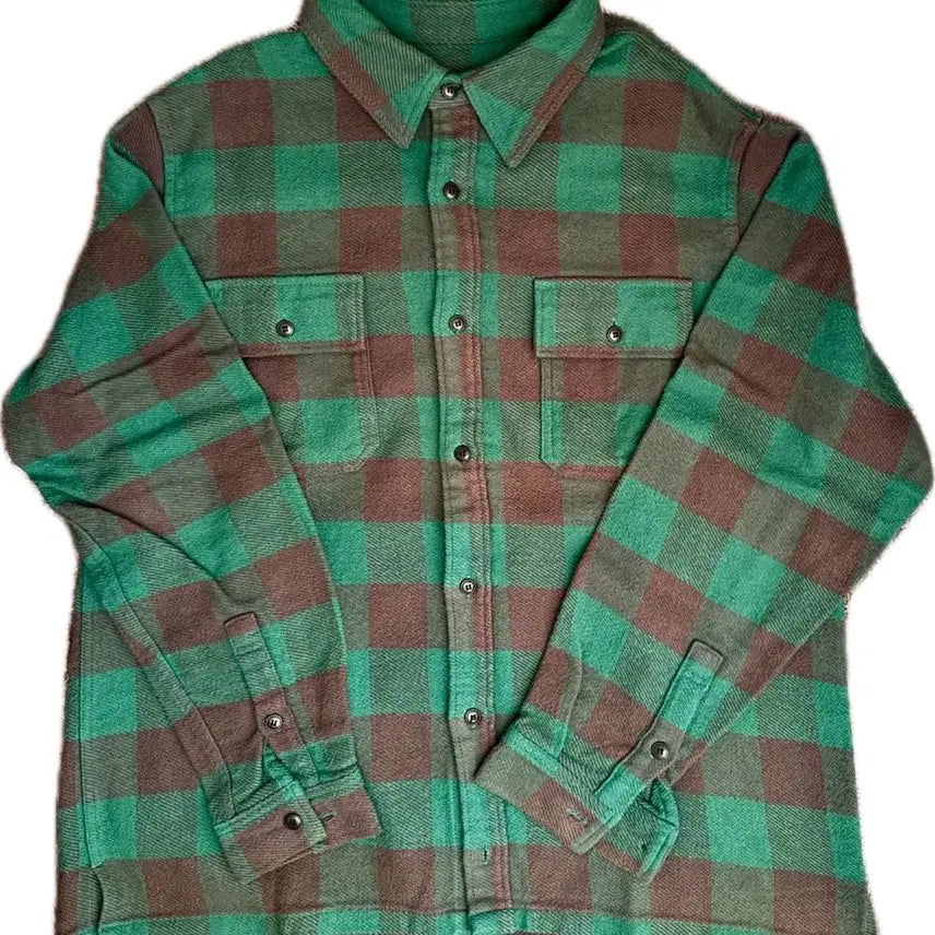 [BUNJANG] [M] Resurrection Essence Room Checkered Shirt / [ M ] 리저렉션 에센스룸 굿즈 체크셔츠