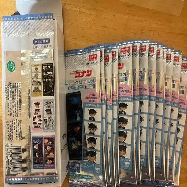 [BUNJANG] Ensky Detective Conan Clear Photo 4-Cut Random Cards (20 pcs) / 엔스카이 명탐정 코난 클리어포토 4컷 랜덤 카드 20개입
