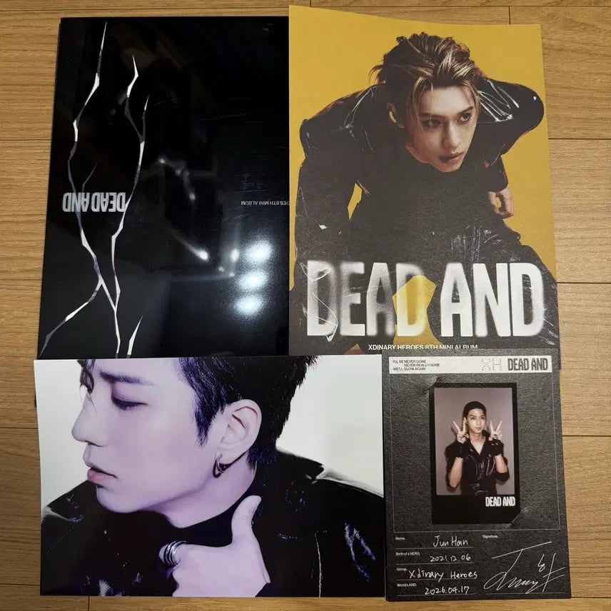 [BUNJANG] Xdinary Heroes Xdinary Dead End Unsealed Album (Gaon, Gunil, Junhan) / 엑스디너리히어로즈 엑디즈 데드앤드 개봉 앨범 판매 (가온, 건일, 준한)