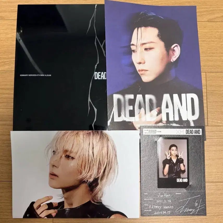 [BUNJANG] Xdinary Heroes Xdinary Dead End Album Unsealed (Gunil, Ode, Junhan) / 엑스디너리히어로즈 엑디즈 데드앤드 개봉 앨범 판매 (건일, 오드, 준한)