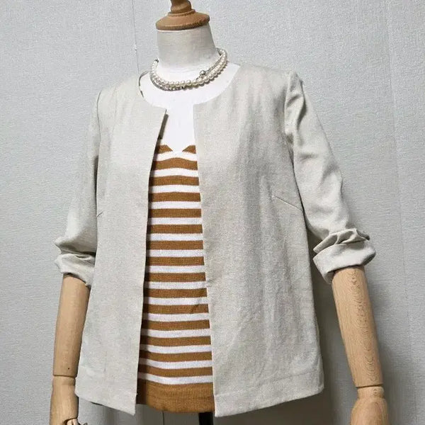 [BUNJANG] Round Collar Open Jacket / 라운드 자켓 55